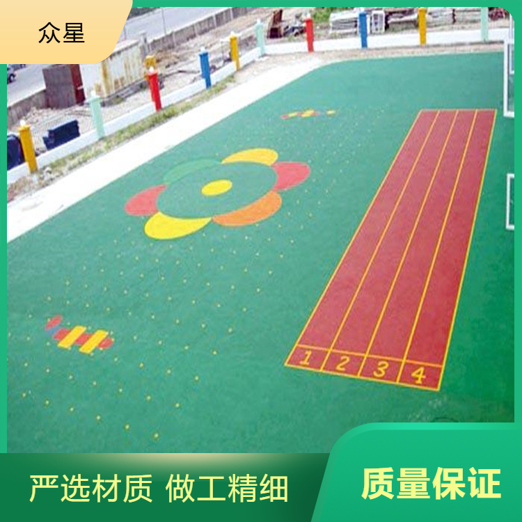 周口市学校塑胶跑道塑胶地坪 - 厂家